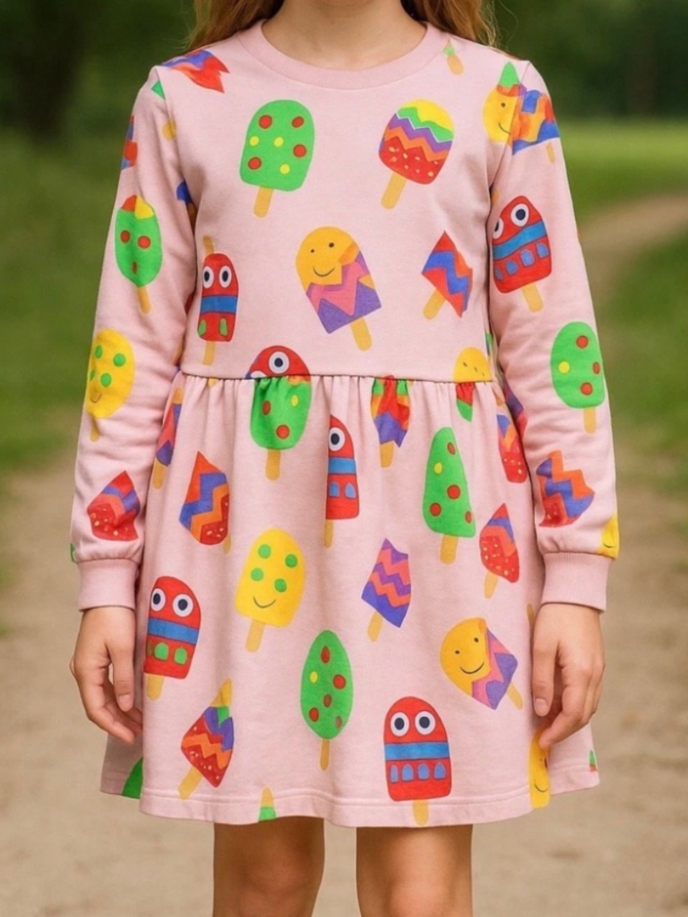 STELLA MCCARTNEY ICE LOLLIES DRESS, 10Y